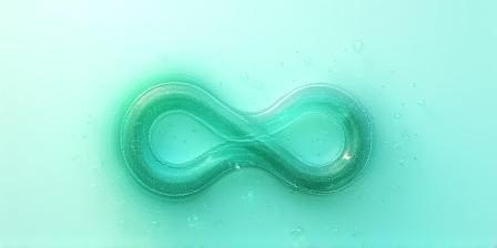 abstract digital shape for connectivity